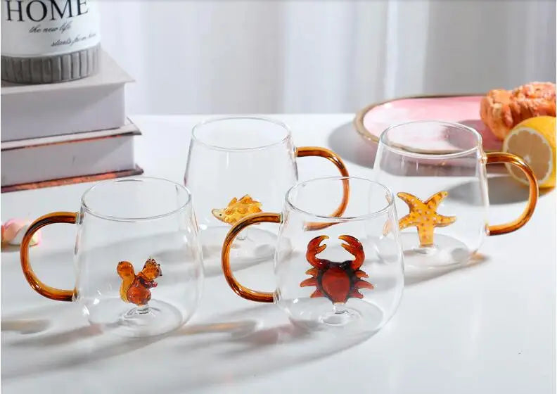 3D Feline Glassware