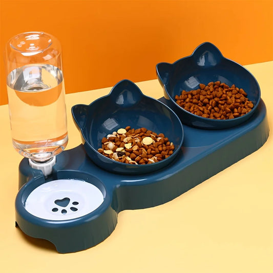 Bowls With Water Feeder