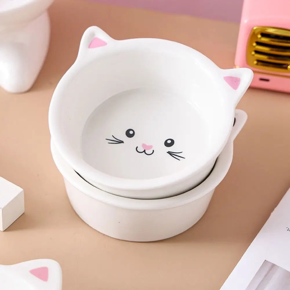 Creative Ceramic Cat Bowls