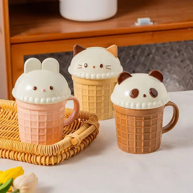 Cute Ice Cream Cups