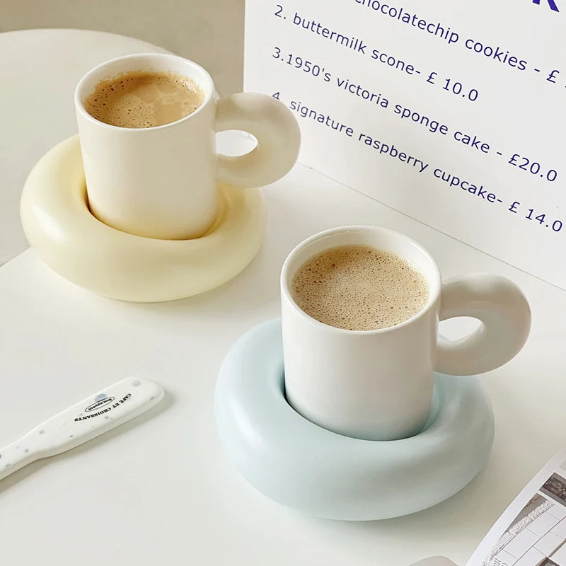 Coffee Mugs With Saucers