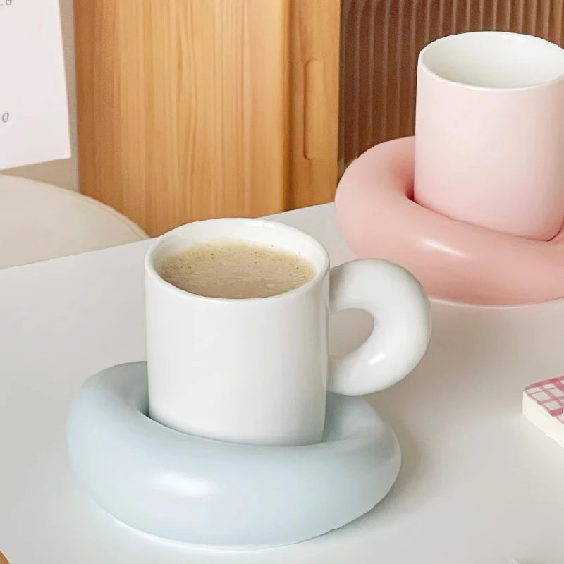 Coffee Mugs With Saucers