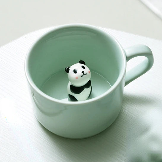 3D Animals Inside Cup