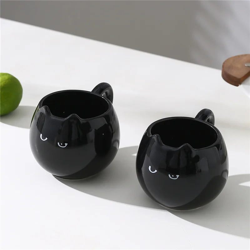 Black Cat Mugs