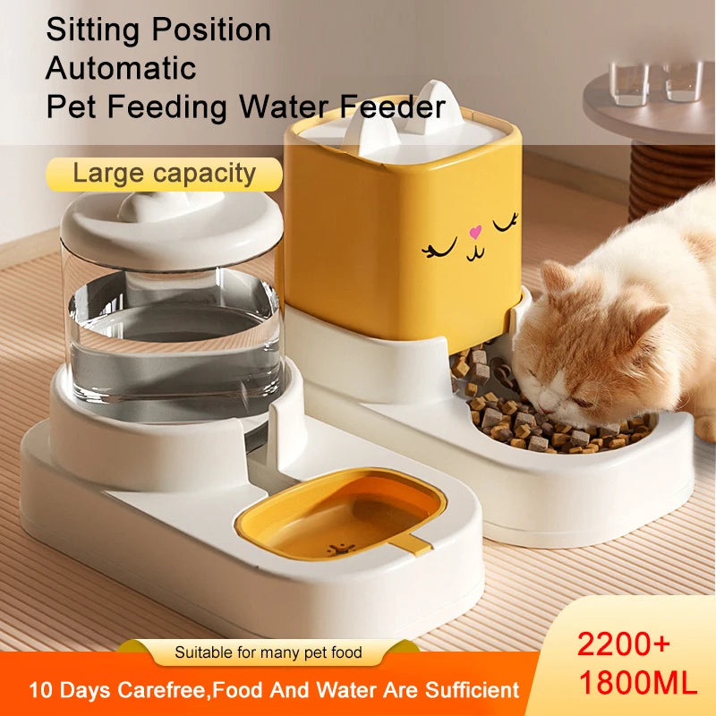 Automatic Feeder And Water Dispenser