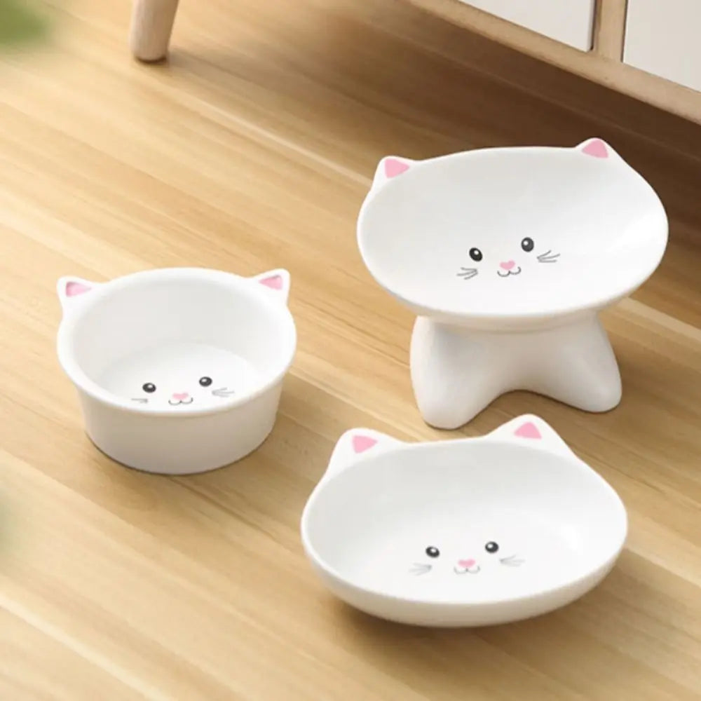 Creative Ceramic Cat Bowls