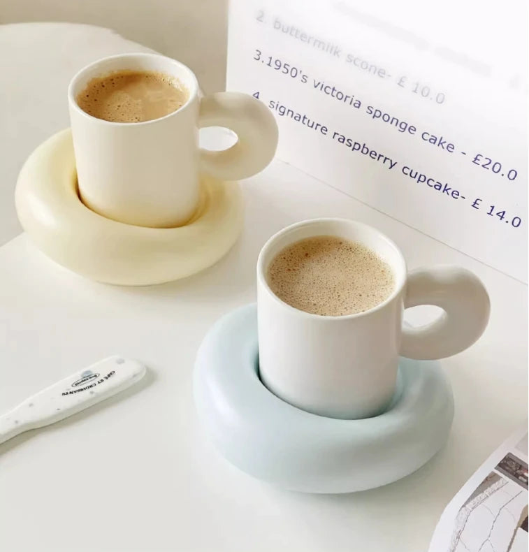 Coffee Mugs With Saucers