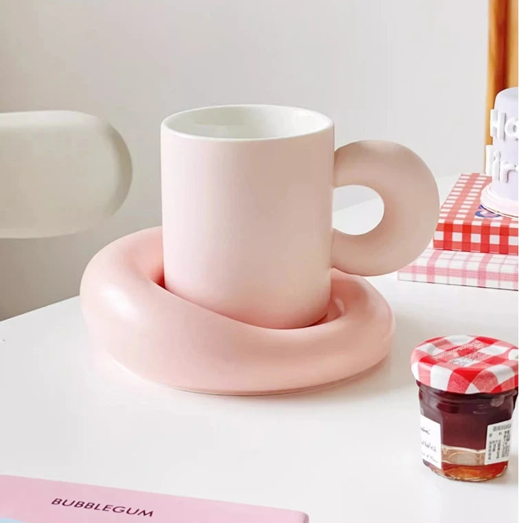 Coffee Mugs With Saucers