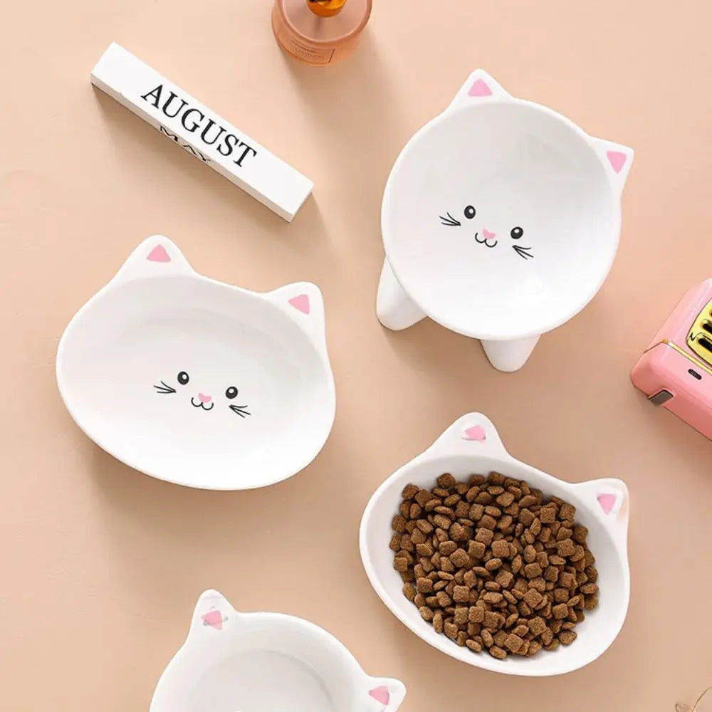 Creative Ceramic Cat Bowls