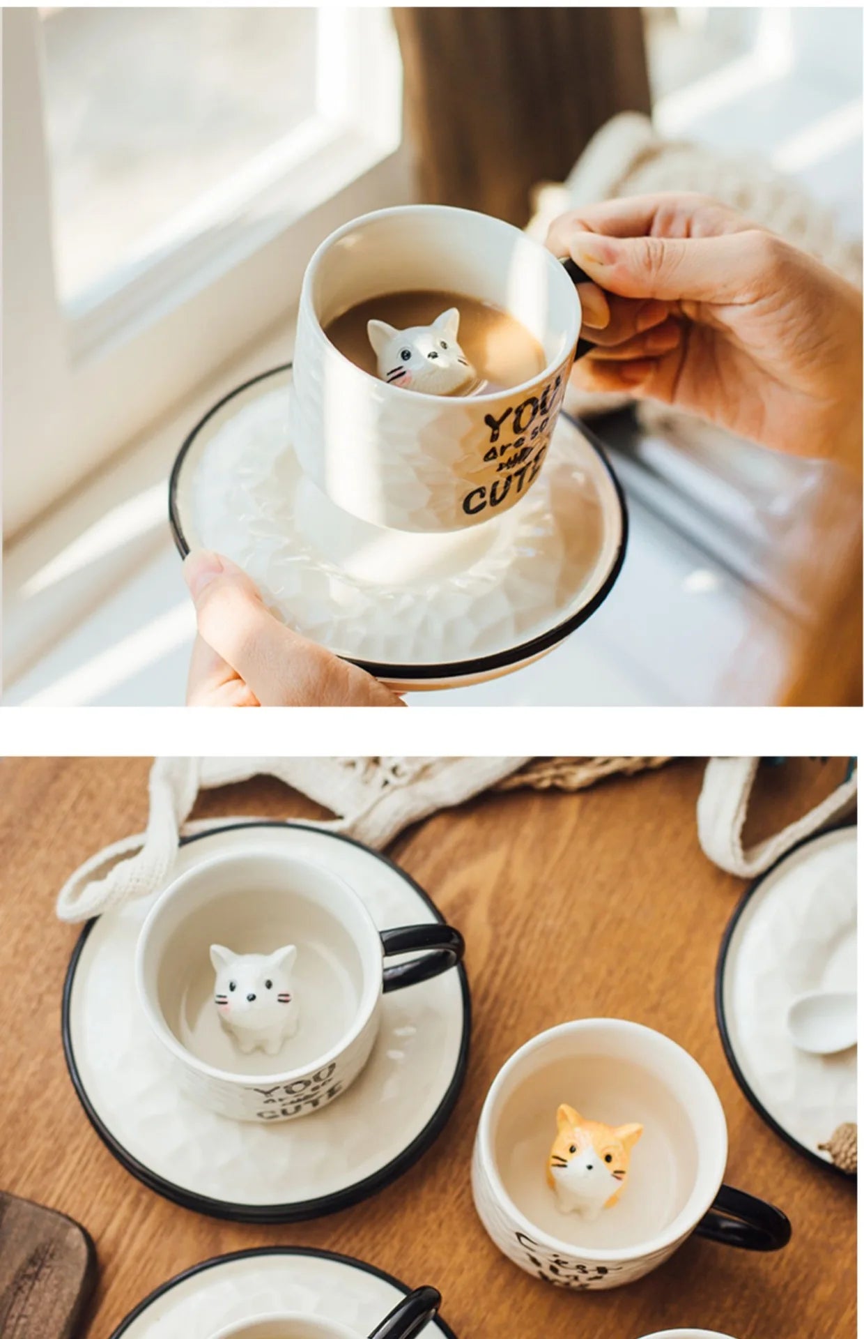 Cat Inside Cup