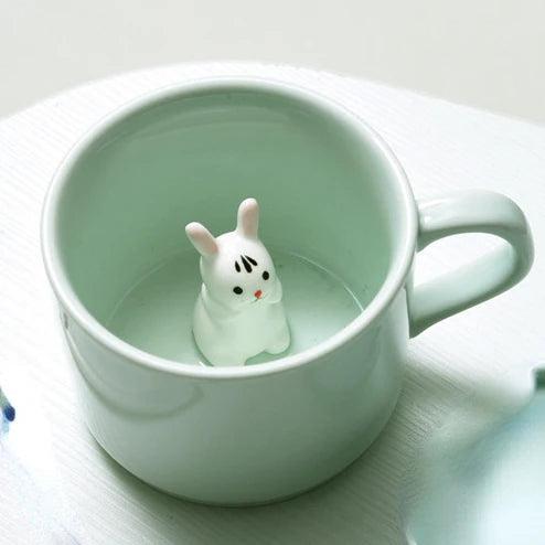 3D Animals Inside Cup