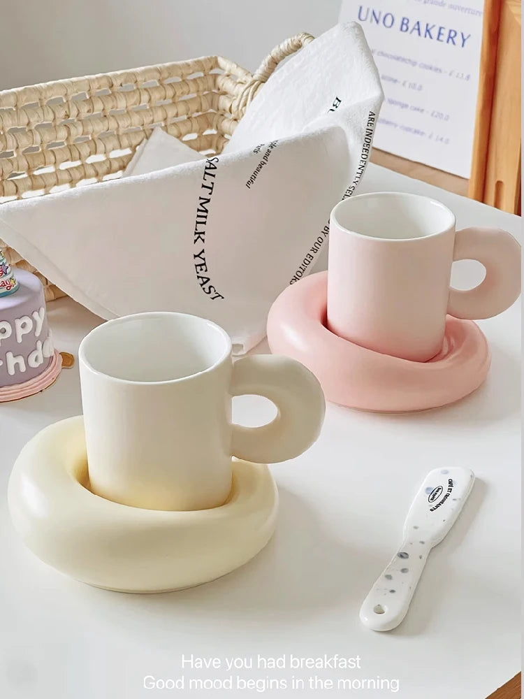 Coffee Mugs With Saucers