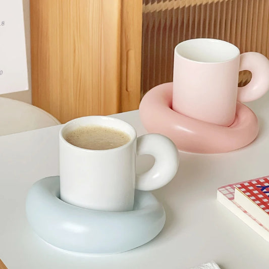 Coffee Mugs With Saucers