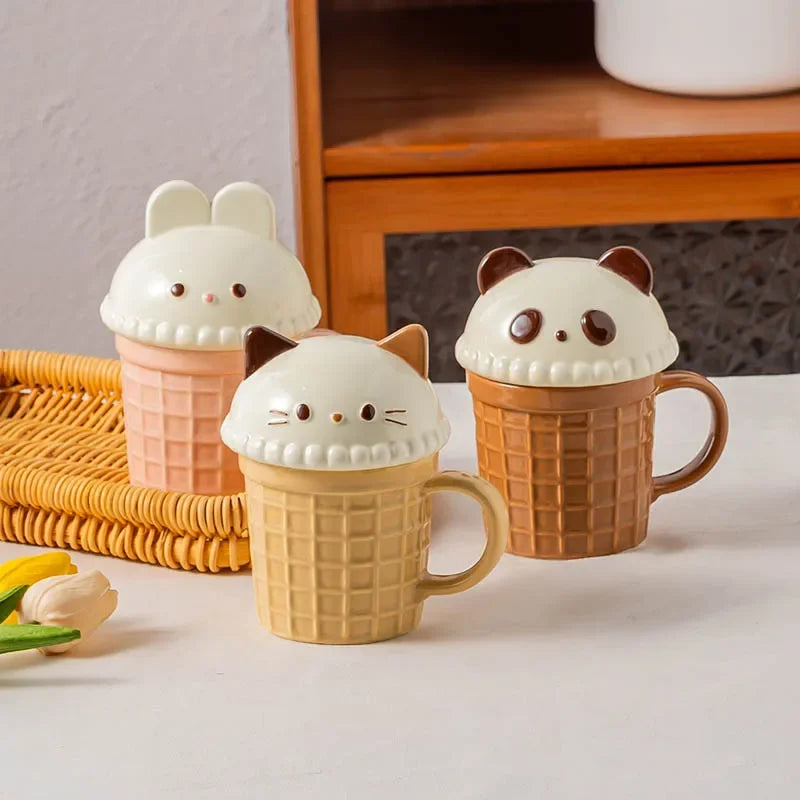 Cute Ice Cream Cups