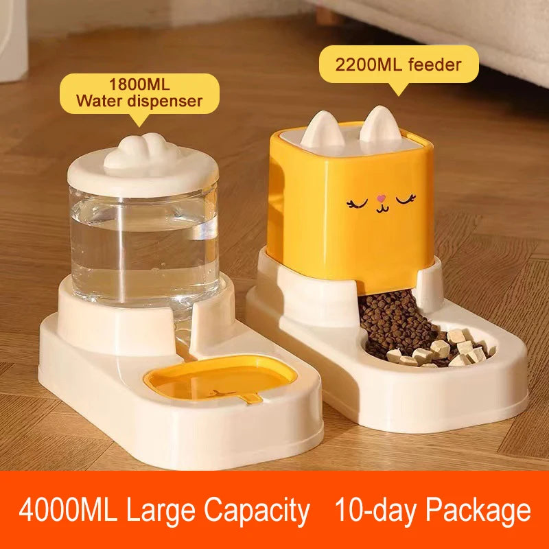 Automatic Feeder And Water Dispenser