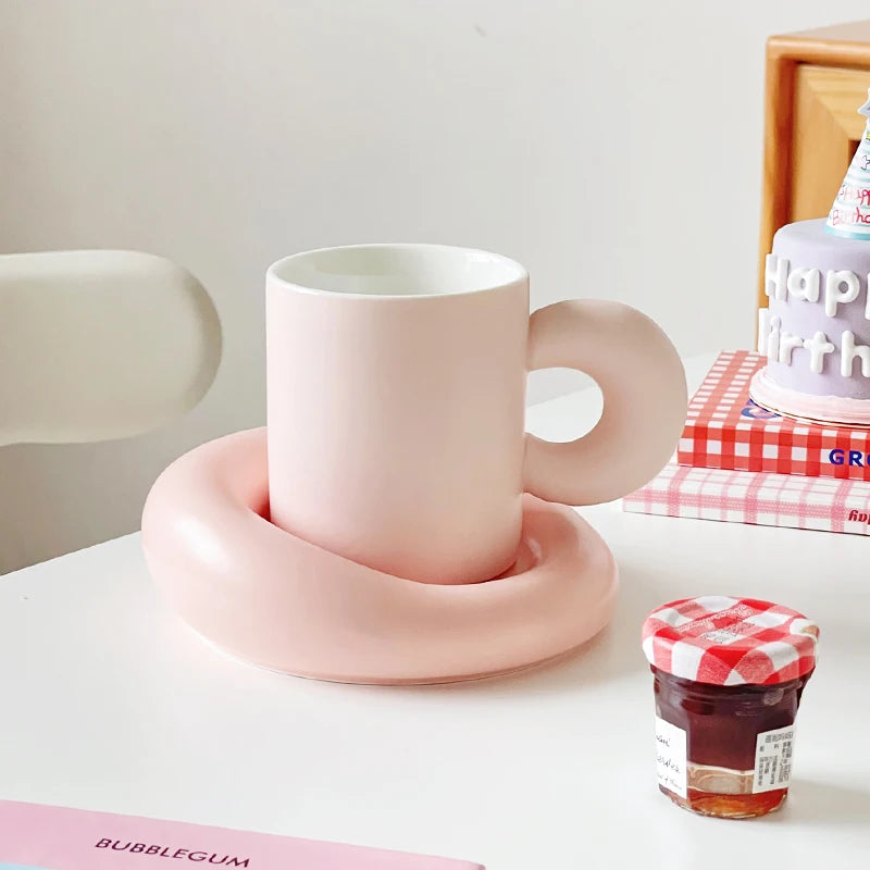 Coffee Mugs With Saucers