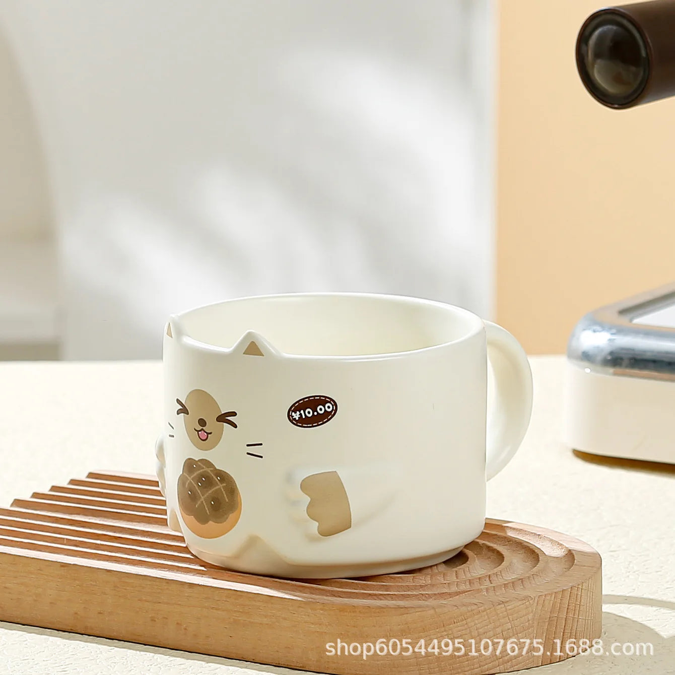 Purrfectly Stackable Mugs