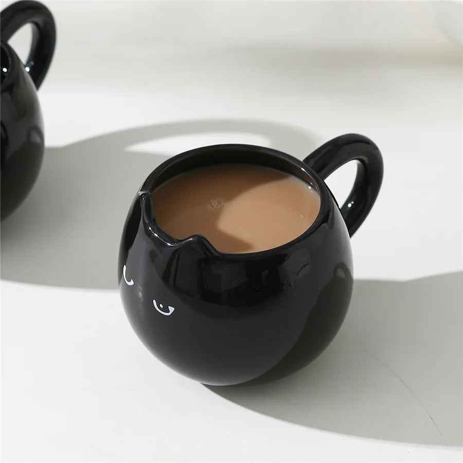 Black Cat Mugs